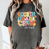 Retro 4th Grade Crew Comfort Colors Tee
