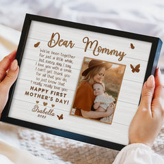 1st Time Mothers Day Gift | First Mothers Day Canvas | Best First Mothers Day Gift