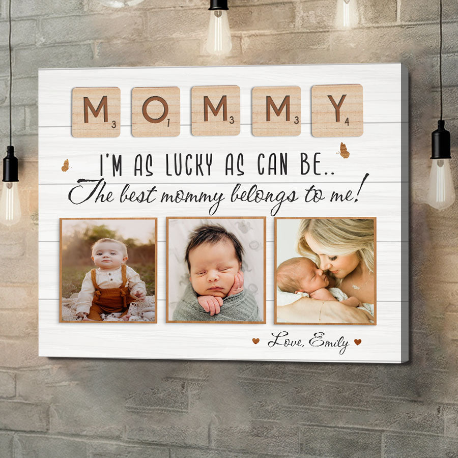 1st Time Mothers Day Gift | First Mothers Day Canvas | First Mother Day Gift