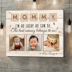 1st Time Mothers Day Gift | First Mothers Day Canvas | Mothers Day Gift For First Time Mom