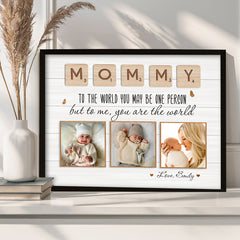 1st Time Mothers Day Gift | First Mothers Day Canvas | First Mother’s Day Gift