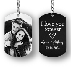 Custom Keychain for Boyfriend | Personalized Picture Keychains