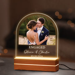 Engagement Plaque | Engagement Gift for Couple