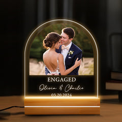 Engagement Plaque | Engagement Gift for Couple
