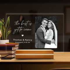 Engagement Gift for Couple | Custom Night Light