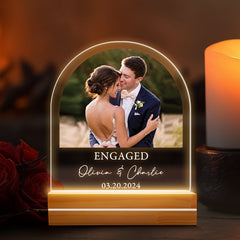 Engagement Plaque | Engagement Gift for Couple