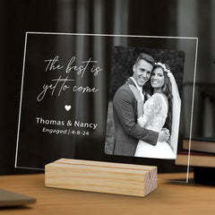 Engagement Gift for Couple | Custom Night Light