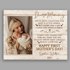 First Mother's Day Gift From Husband | 1st Mothers Day Gift For Wife