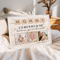 Mothers Day Gift For First Time Mom | First Mothers Day Canvas | First Time Mothers Day Gift
