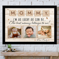 Mothers Day Gift For First Time Mom | First Mothers Day Canvas | 1st Mother's Day Gift