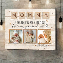 Mothers Day Gift For First Time Mom | First Mothers Day Canvas | 1st Time Mothers Day Gift