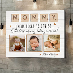 Mothers Day Gift For First Time Mom | First Mothers Day Canvas | First Mother Day Gift