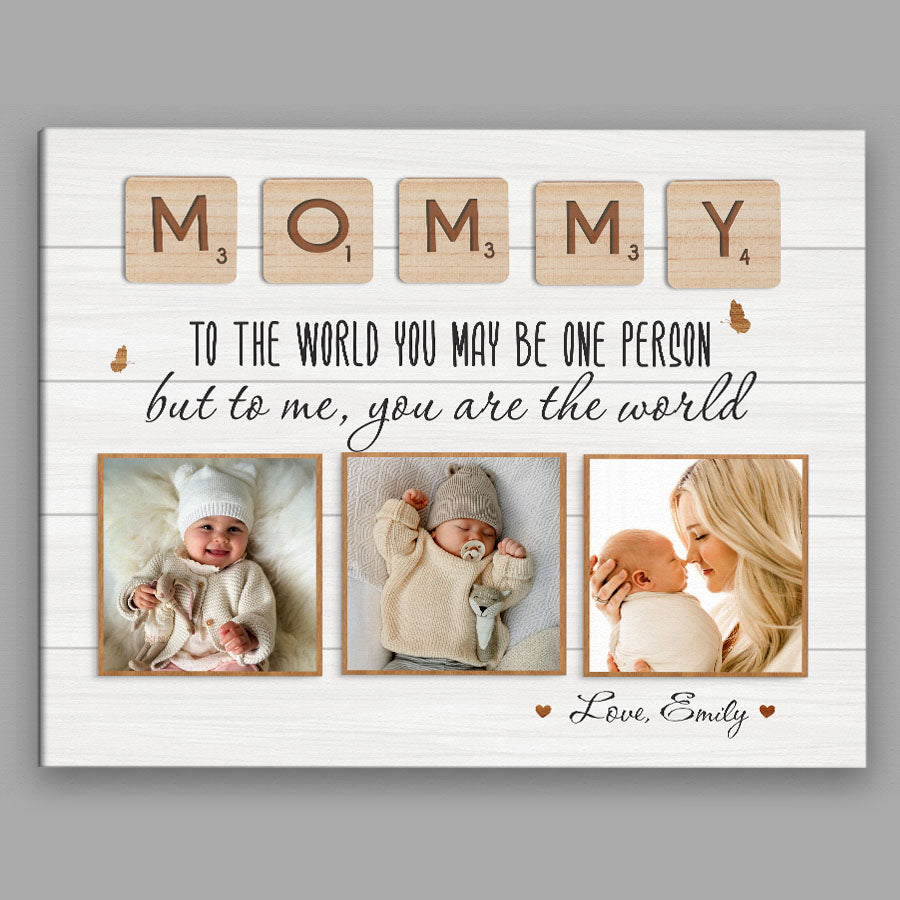 Mummy To The World You Are One Person | First Mother's Day Gift From Husband