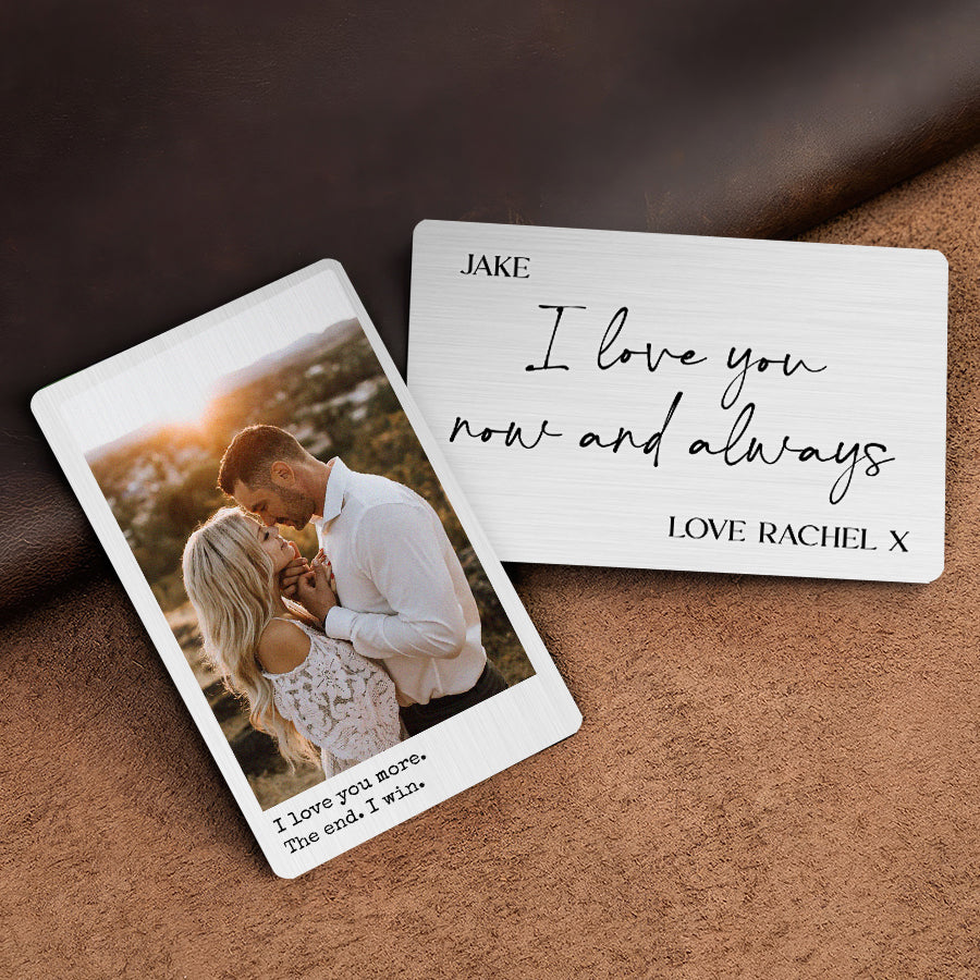 Personalised Wallet Insert Card | Wallet Photo Insert