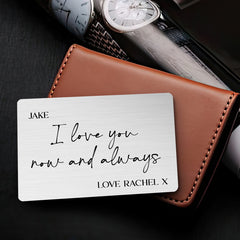 Personalised Wallet Insert Card | Wallet Photo Insert