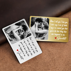 Personalised Wallet Insert Card | Wallet Inserts for Pictures
