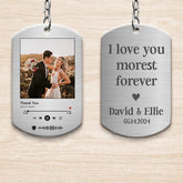 Personalized Keychain for Him | Custom Photo Keychain