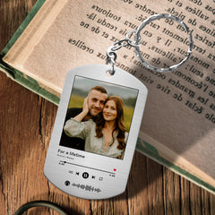 Personalized Keychain for Him | Personalised Keychain with Photo