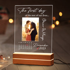 Custom Valentine’s Day Gifts for Him | Custom Photo Plaque