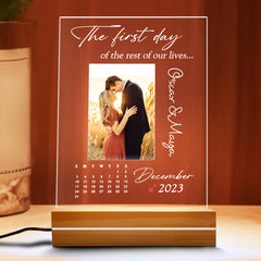 Custom Valentine’s Day Gifts for Him | Custom Photo Plaque