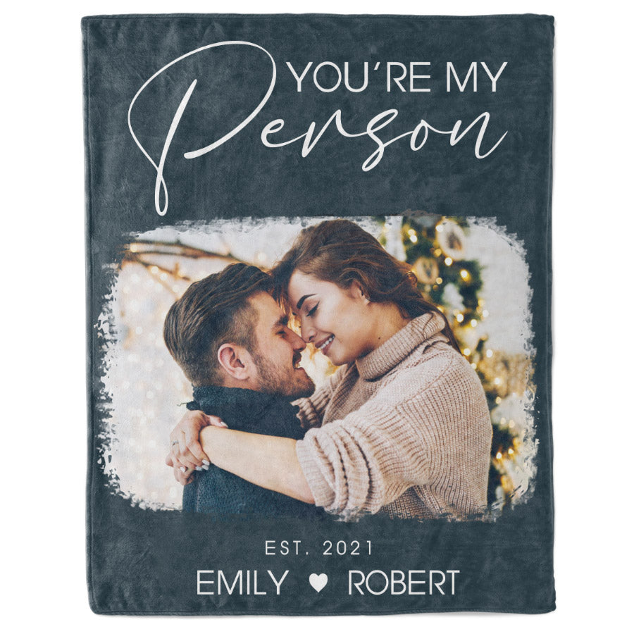 Personalized Gifts for Husband Valentines | Custom Photo Blankets