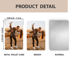 Personalised Gifts for Husband on Valentine’s Day | Custom Wallet Card