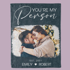 Custom Valentine’s Day Gifts for Him | Custom Blanket with Pictures