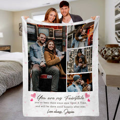 Personalized Valentine’s Day Gift for Husband | Custom Blankets with Pictures