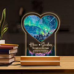 Customized Gifts for Husband on Valentine’s Day | Custom Star Map Night Light