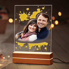 Personalized Valentine’s Day Gift for Husband | Custom Photo Night Light