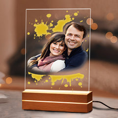 Personalized Valentine’s Day Gift for Husband | Custom Photo Night Light