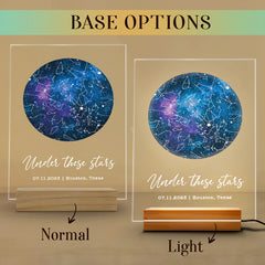 Customized Gifts for Husband on Valentine’s Day | Custom Star Map Led Night Light