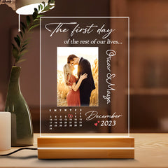 Custom Valentine’s Day Gifts for Him | Custom Photo Plaque