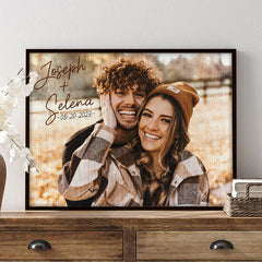 Custom Valentines Gifts for Boyfriend | Canvas Photo Prints Custom