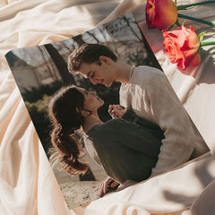 Custom Valentines Gifts For Boyfriend | Valentines Canvas Art Print