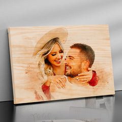 Custom Valentines Gifts for Boyfriend | Custom Canvas Photo Prints