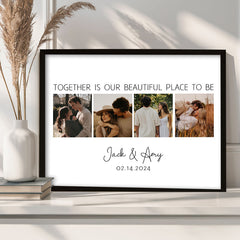 Custom Valentines Gifts for Him | Collage Canvas Prints