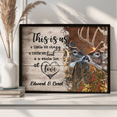 Custom Valentines Gifts for Him | Custom Canvas Print