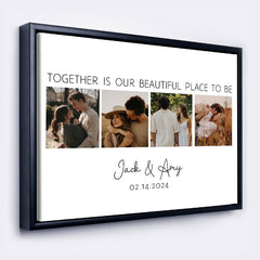 Custom Valentines Gifts for Him | Collage Canvas Prints