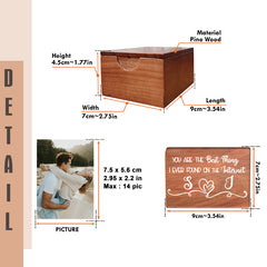 Custom Valentines Gifts for Him | Photo Box Gift