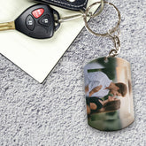 Customized Gifts for Husband on Valentine’s Day | Custom Photo Keychain