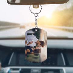 Customized Gifts for Husband on Valentine’s Day | Custom Photo Keychain