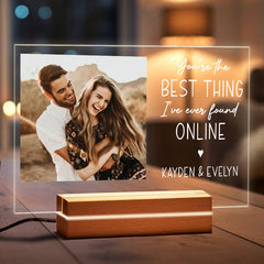Customized Valentines Gifts for Him | Custom Photo Led Night Light