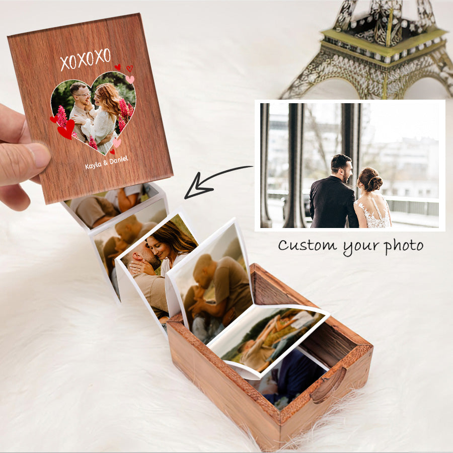 Customized Valentines Gifts for Him | Photo Box Gift