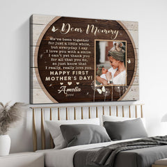 Mother’s Day Gifts For First Time Moms | Custom Canvas Mother’s Day Gifts