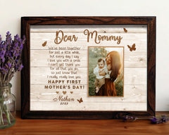 Mother’s Day Gifts For New Moms | Dear Mommy Mothers Day Gift Canvas