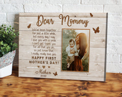 Mother’s Day Gifts For New Moms | Dear Mommy Mothers Day Gift Canvas