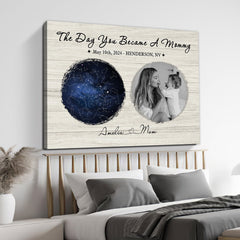 Mother’s Day Gifts For New Moms | Custom Star Map Canvas Prints For Mother’s Day