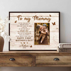 Mothers Day Gift For New Mom | Custom Photo Collage Canvas Mothers Day Gifts