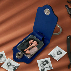 Personalised Boyfriend Valentines Gifts | Custom Leather Keychain